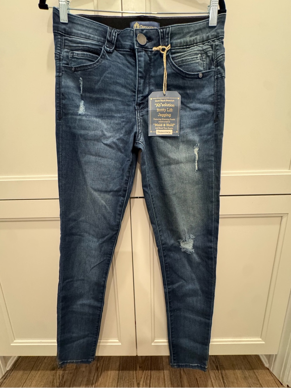 Democracy Dark Blue Ab-Solution Booty Lift Jegging NWT